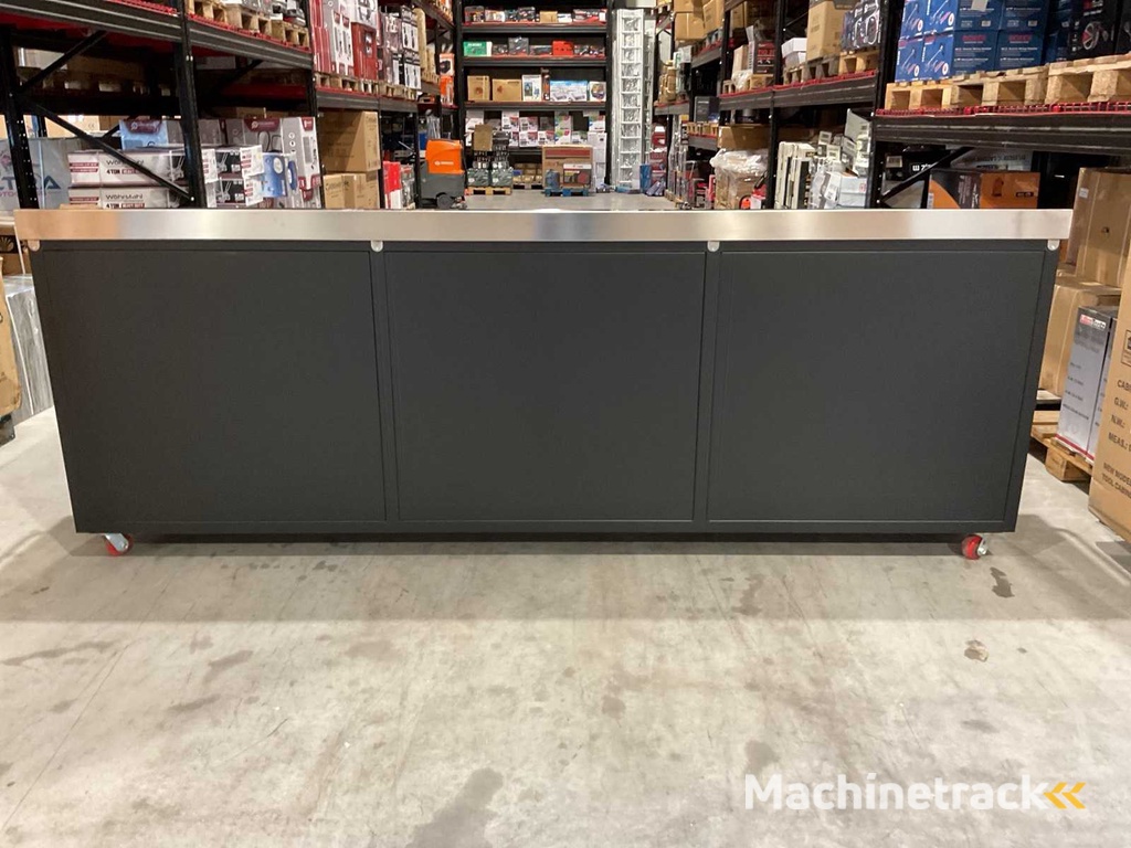 Stahlworks Edelstahl 10-15 0/C Werkbank