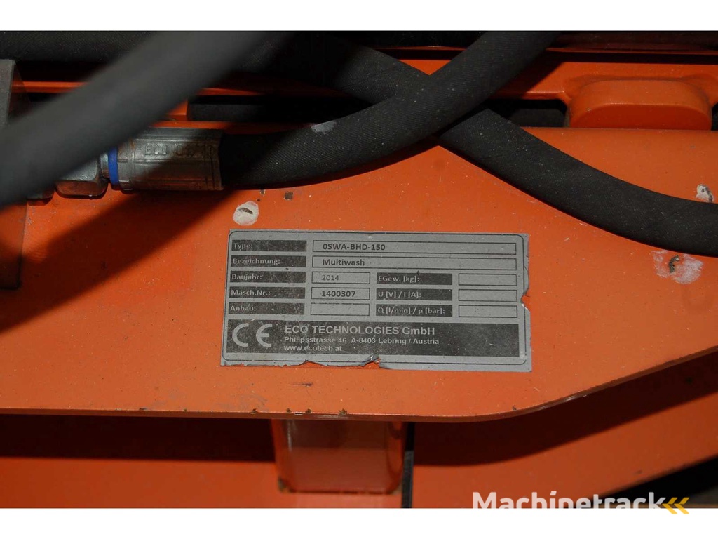 Ecotech - SWA-BHD-150 - Hogedruk driftstraal - 2014