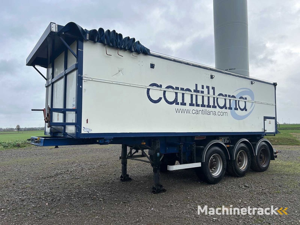 FRUEHAUF 9706 AL IS 06 Kipp-Sattelauflieger / Bandwagen