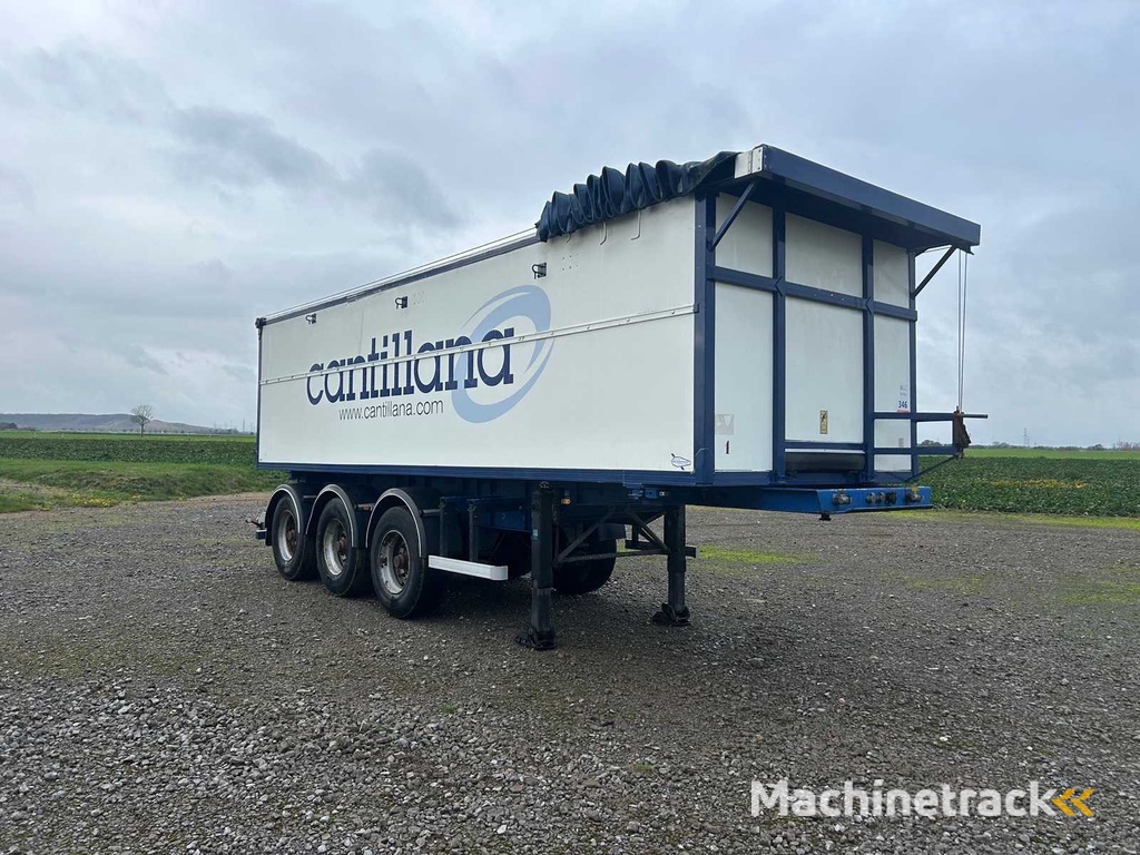 FRUEHAUF 9706 AL IS 06 Kipp-Sattelauflieger / Bandwagen