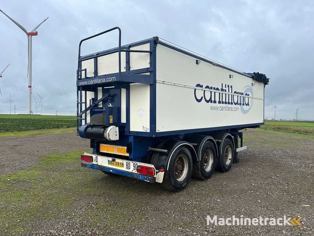 FRUEHAUF 9706 AL IS 06 Kipp-Sattelauflieger / Bandwagen