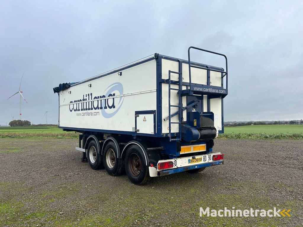 FRUEHAUF 9706 AL IS 06 Kipp-Sattelauflieger / Bandwagen