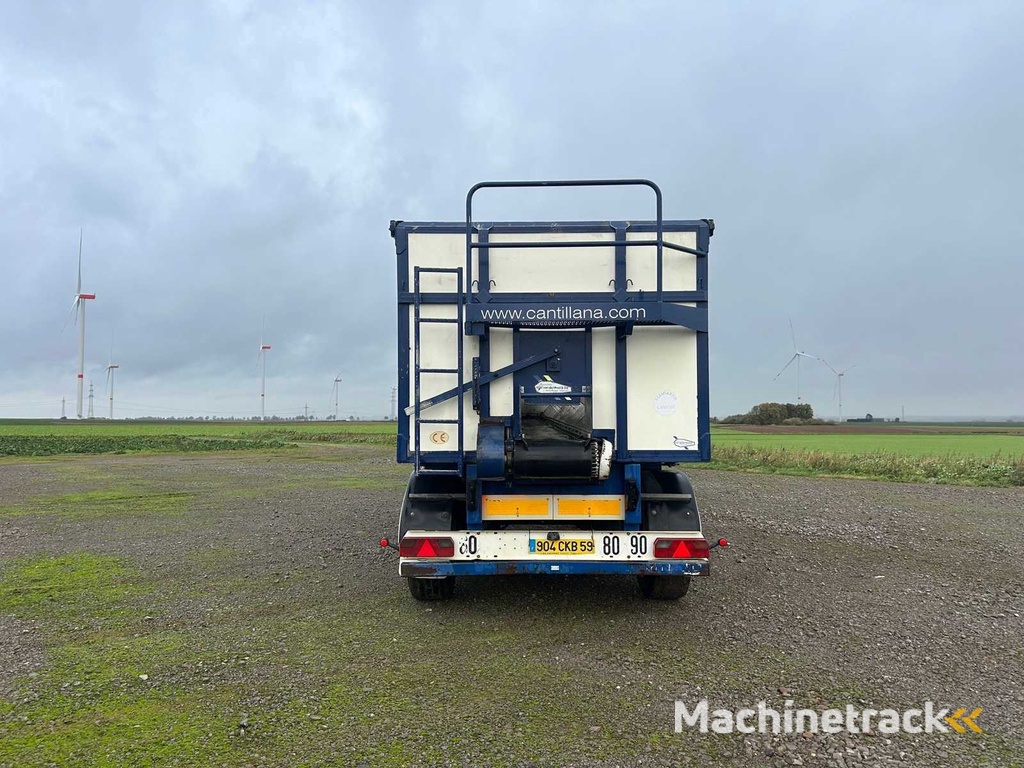 FRUEHAUF 9706 AL IS 06 Kipp-Sattelauflieger / Bandwagen