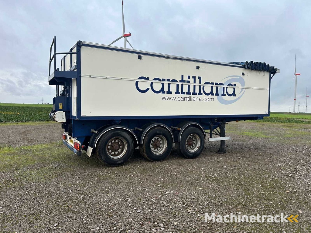 FRUEHAUF 9706 AL IS 06 Kipp-Sattelauflieger / Bandwagen