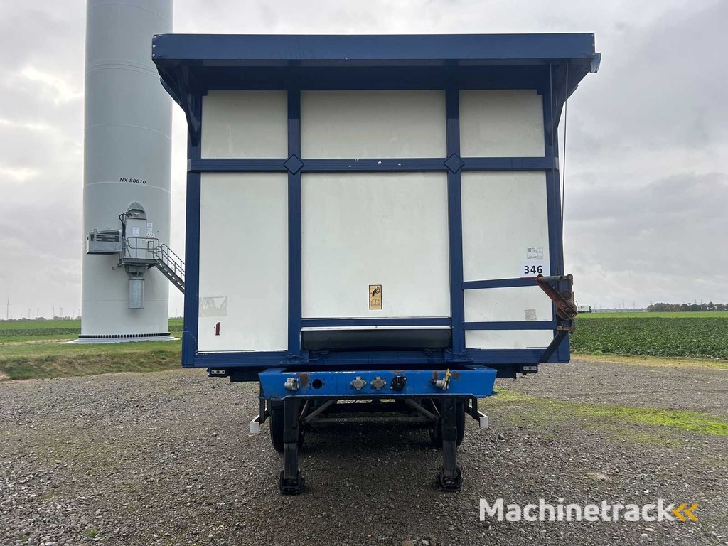 FRUEHAUF 9706 AL IS 06 Kipp-Sattelauflieger / Bandwagen