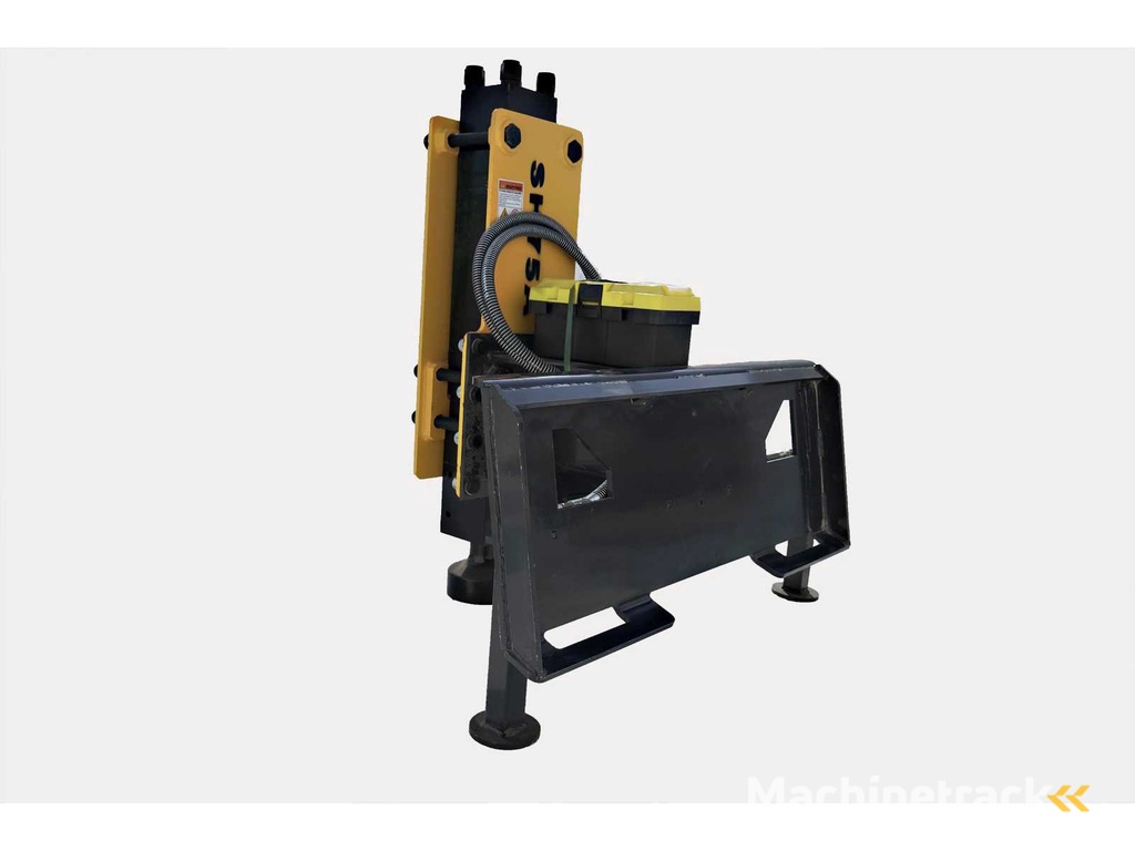 2024 Rhino-cross Hydraulischer Pfahltreiber Pfahlstampfer für Kompaktlader