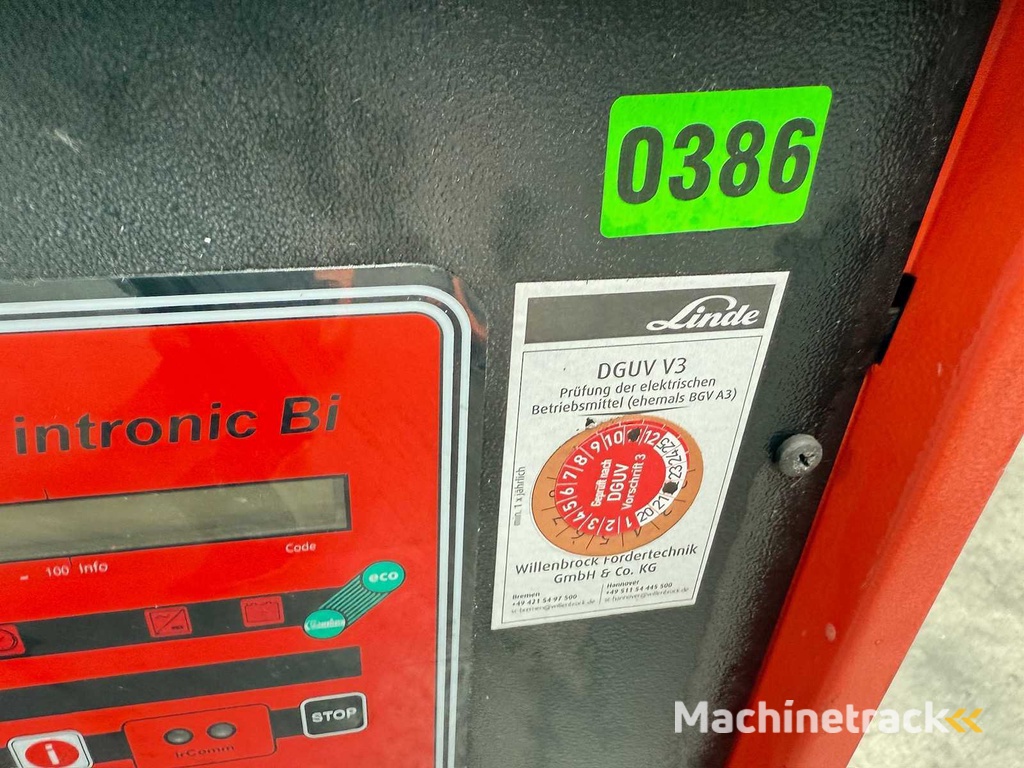 2013 Linde 80V 150A 800-1,400Ah Vorkheftruck Oplader Laoder