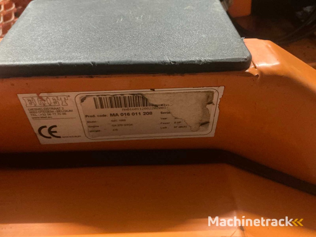 Elite GZC 1000 Zaaimachine