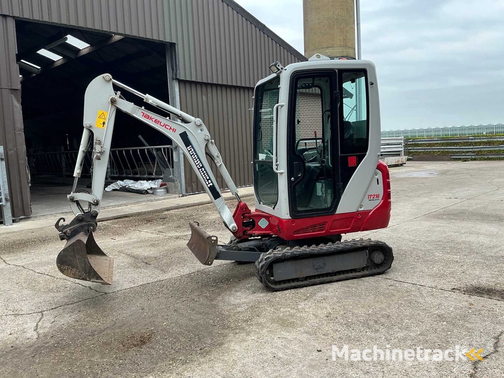 2020 Takeuchi TB216 Minibagger