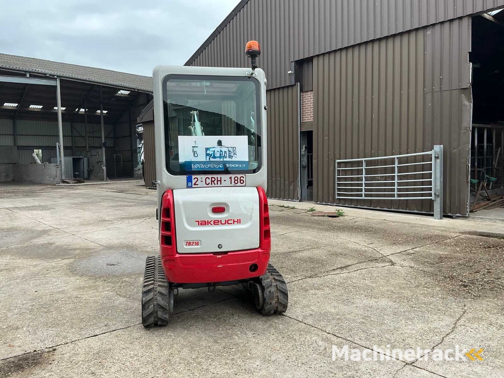 2020 Takeuchi TB216 Minibagger