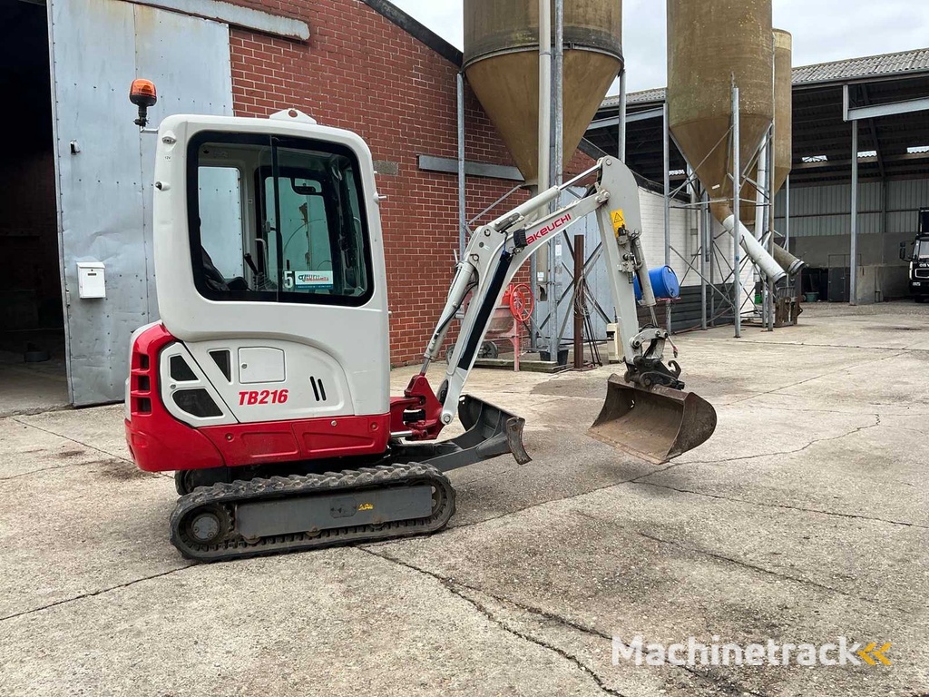 2020 Takeuchi TB216 Minibagger