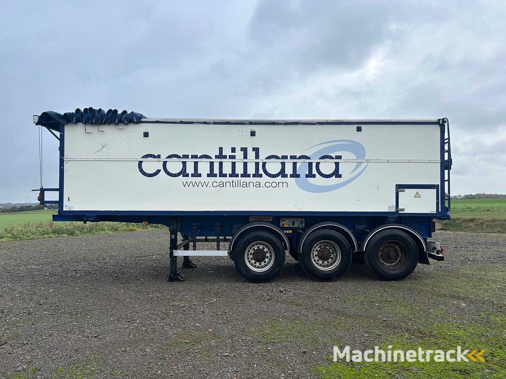 FRUEHAUF 9806 AL IS06 Kipp-Sattelauflieger / Bandwagen