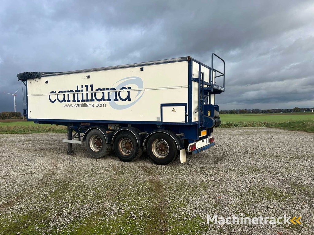 FRUEHAUF 9806 AL IS06 Kipp-Sattelauflieger / Bandwagen