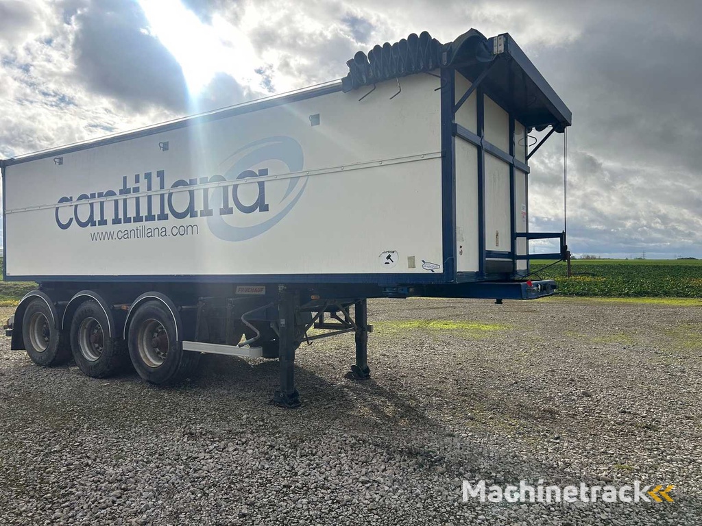 FRUEHAUF 9806 AL IS06 Kipp-Sattelauflieger / Bandwagen