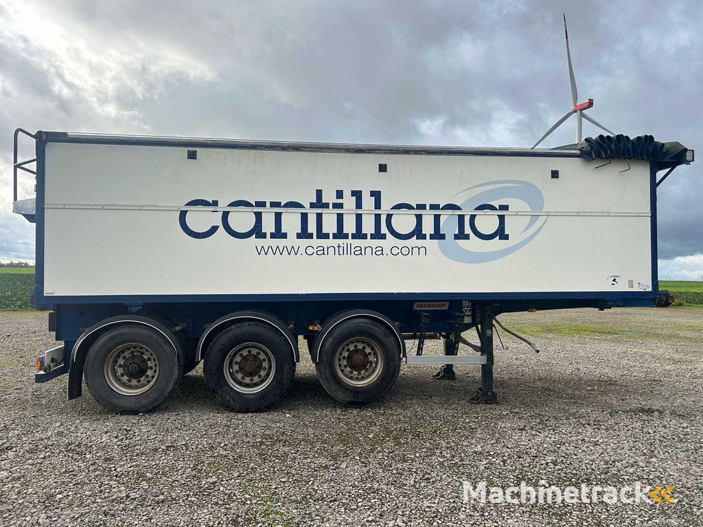 FRUEHAUF 9806 AL IS06 Kipp-Sattelauflieger / Bandwagen