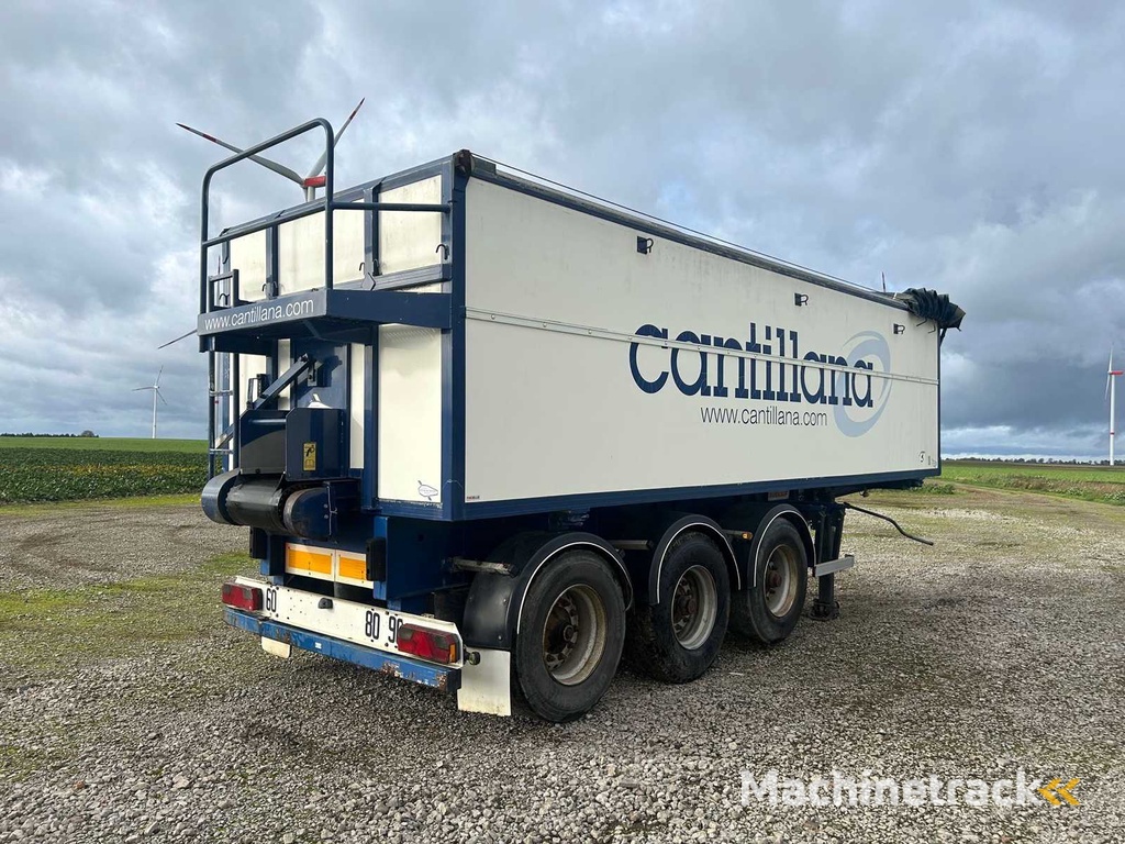 FRUEHAUF 9806 AL IS06 Kipp-Sattelauflieger / Bandwagen