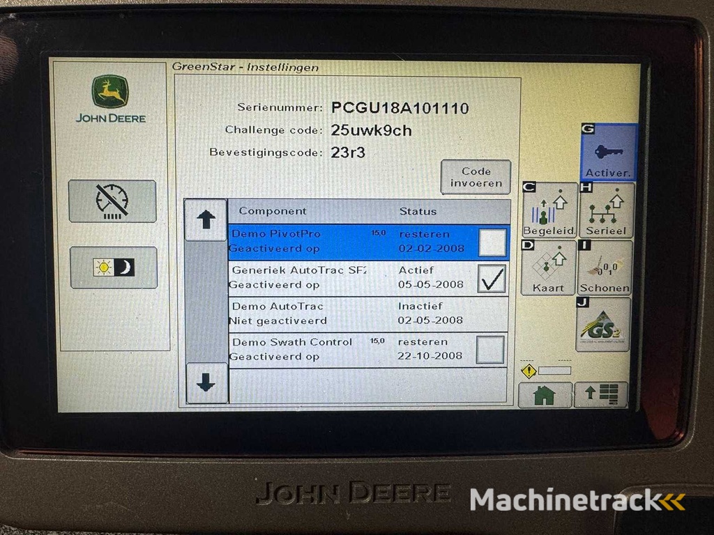 John Deere - 1800 - GreenStar 2 - 2009
