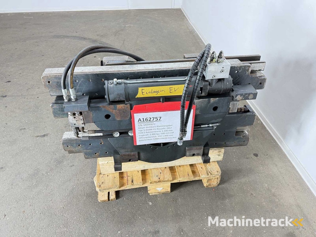 2018 FEM2 Durwen DUZ15 Drehklammer 360° Drehgerät + Zinkenverster