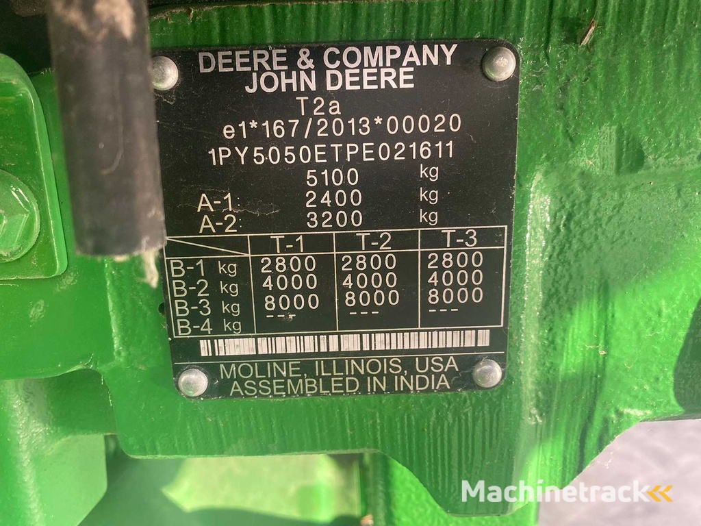 John Deere - 5050E - Traktor mit Allradantrieb - 2025