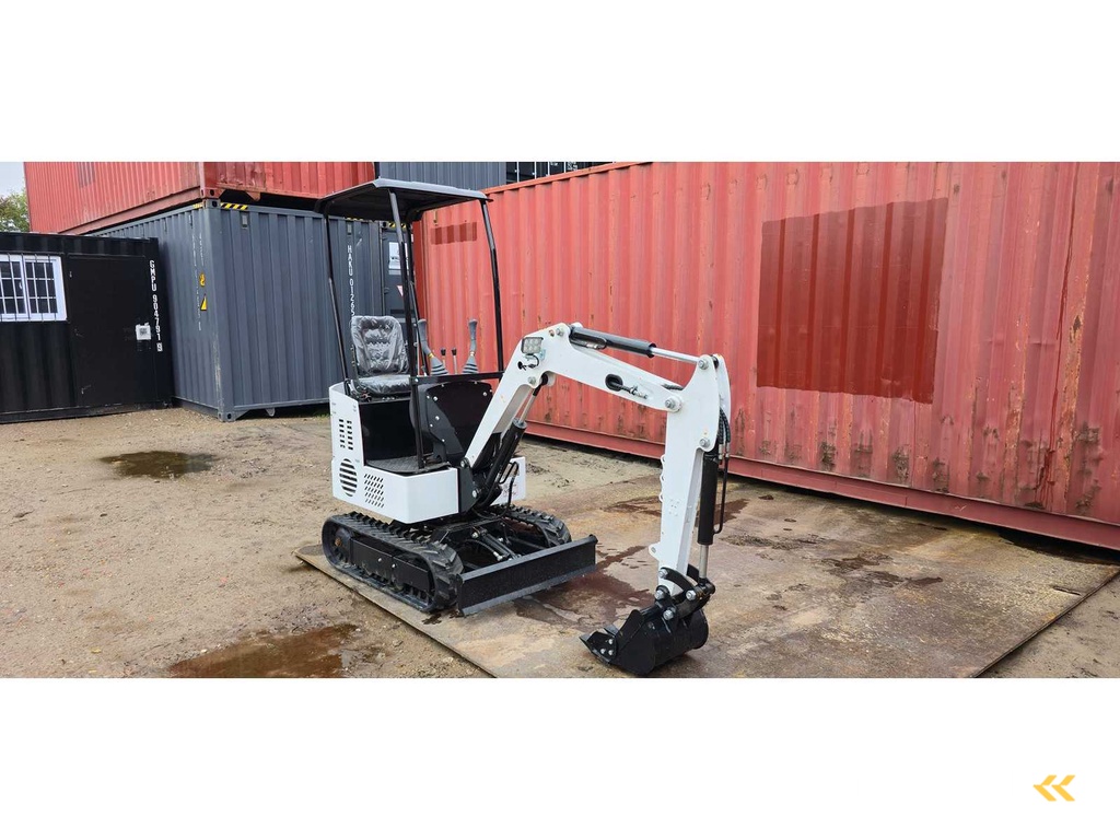 2025 - JPC - KV12 - Weiß - Minibagger