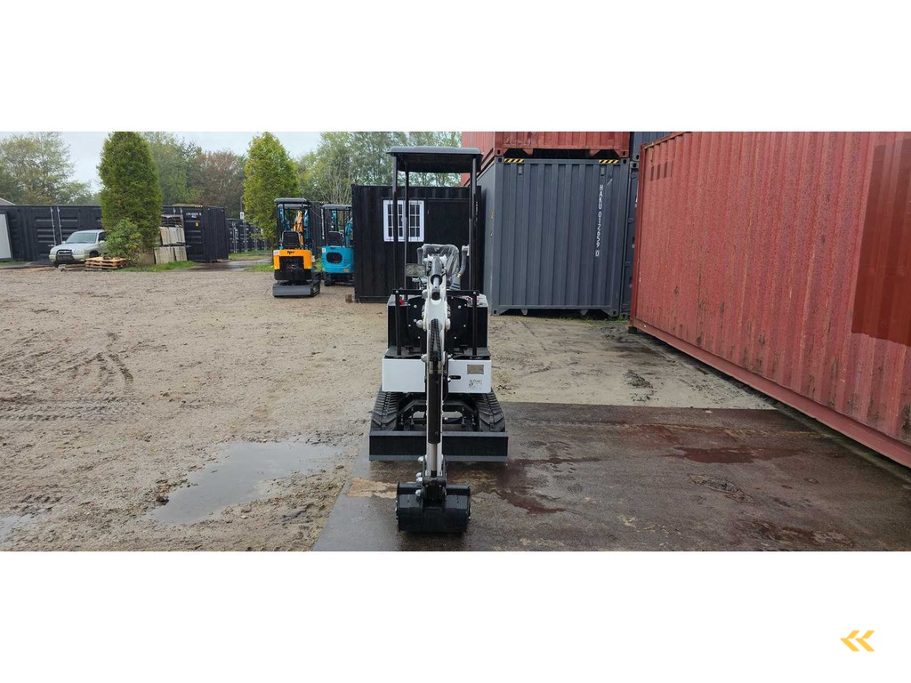 2025 - JPC - KV12 - Weiß - Minibagger