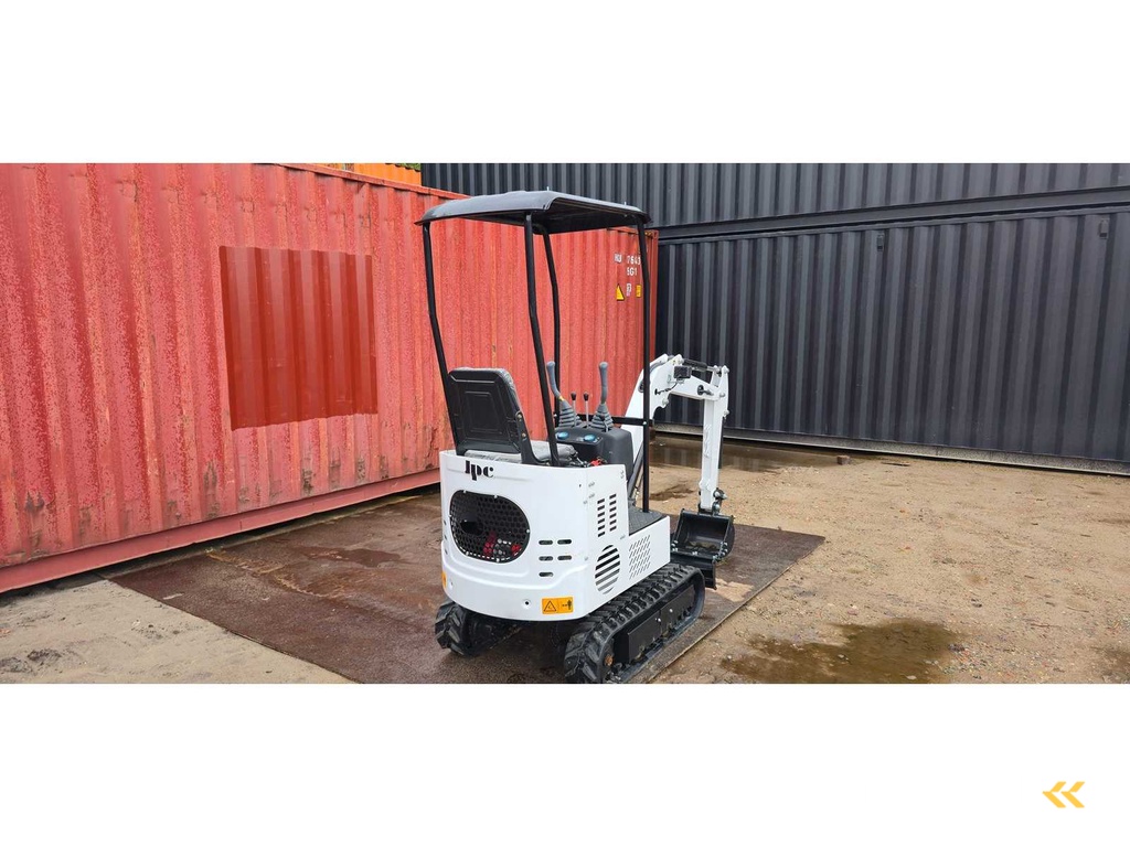 2025 - JPC - KV12 - Weiß - Minibagger