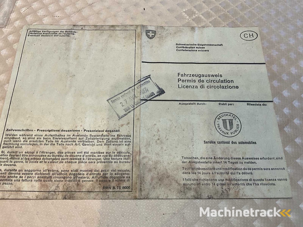 1959 Alpina-Oekonom 924 Oldtimer Traktor