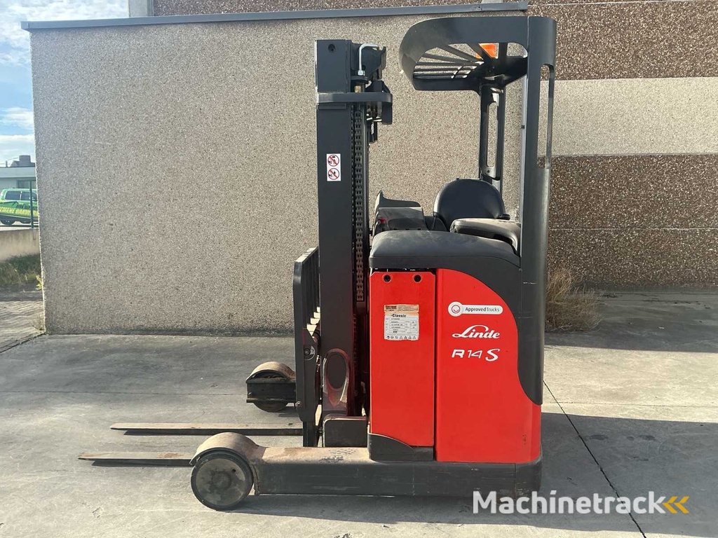 2012 Linde R14S-12 Schubmaststapler