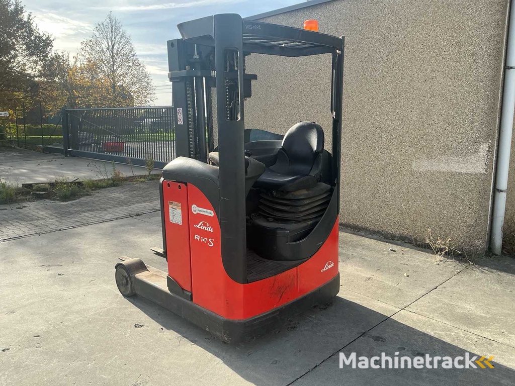 2012 Linde R14S-12 Schubmaststapler