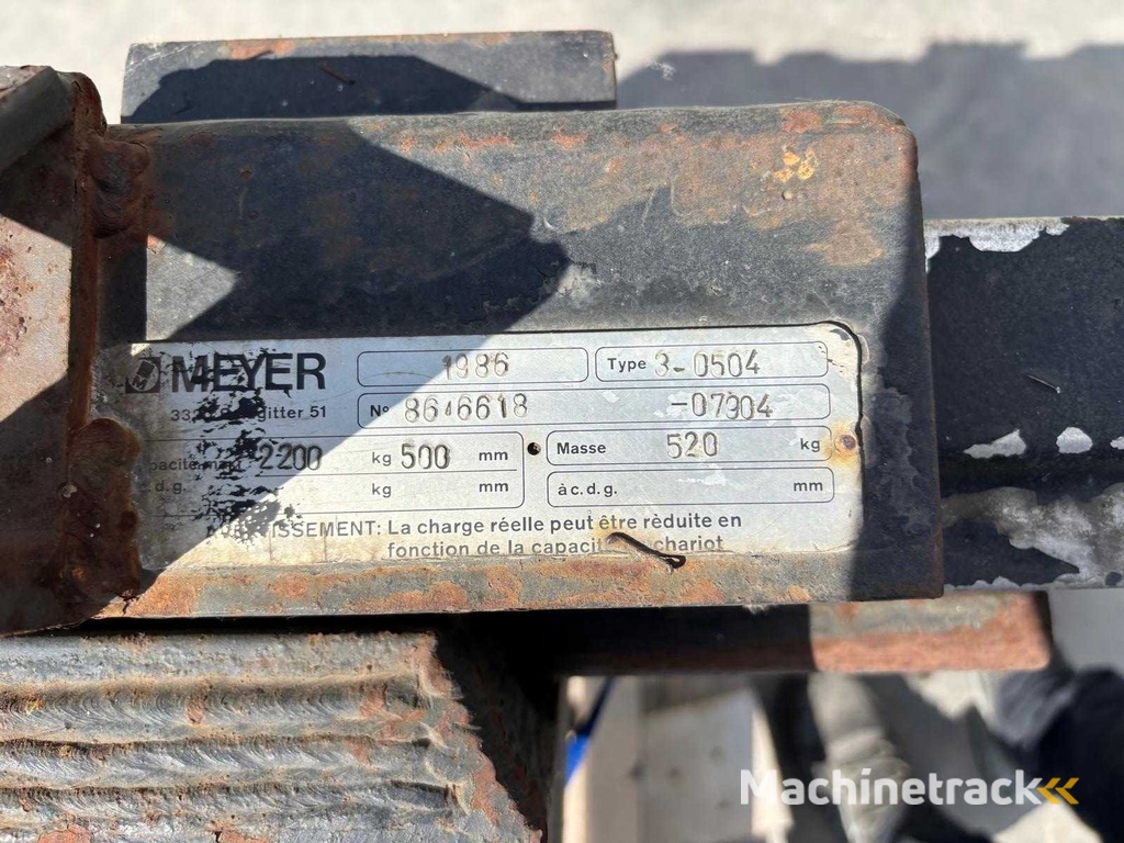 Meyer - 1986 - 3-0504 - Sonstiger Materialumschlag