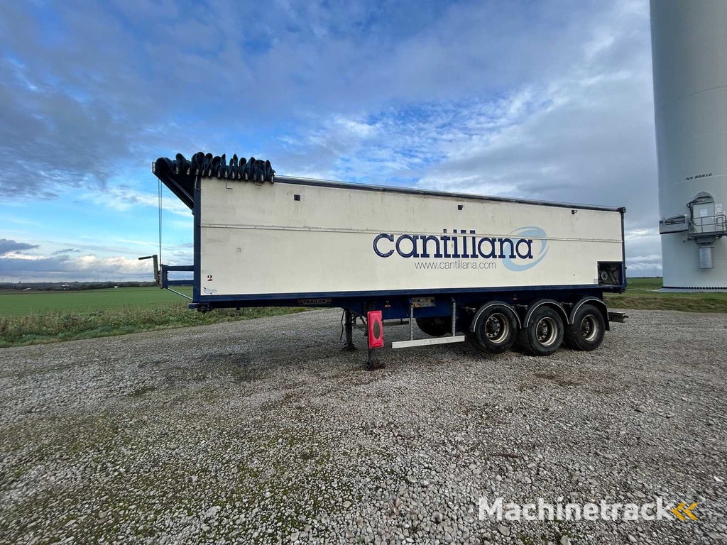 TRAILOR 13508 AL IS06 Schubboden-/Förderband-Auflieger