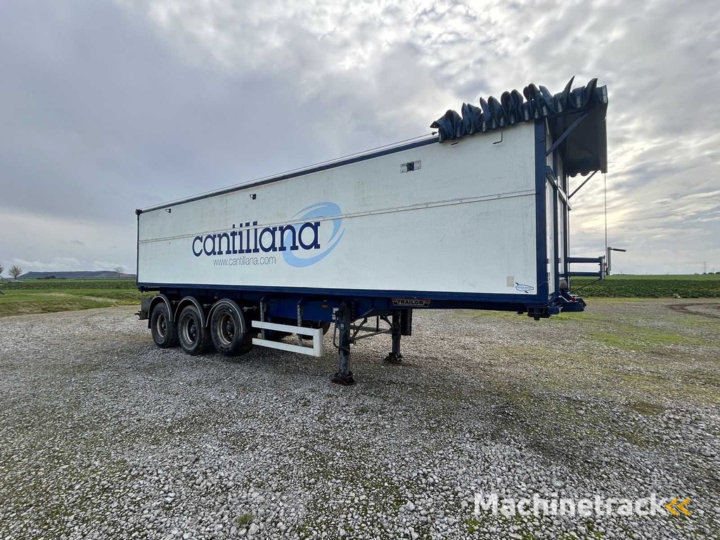 TRAILOR 13508 AL IS06 Schubboden-/Förderband-Auflieger