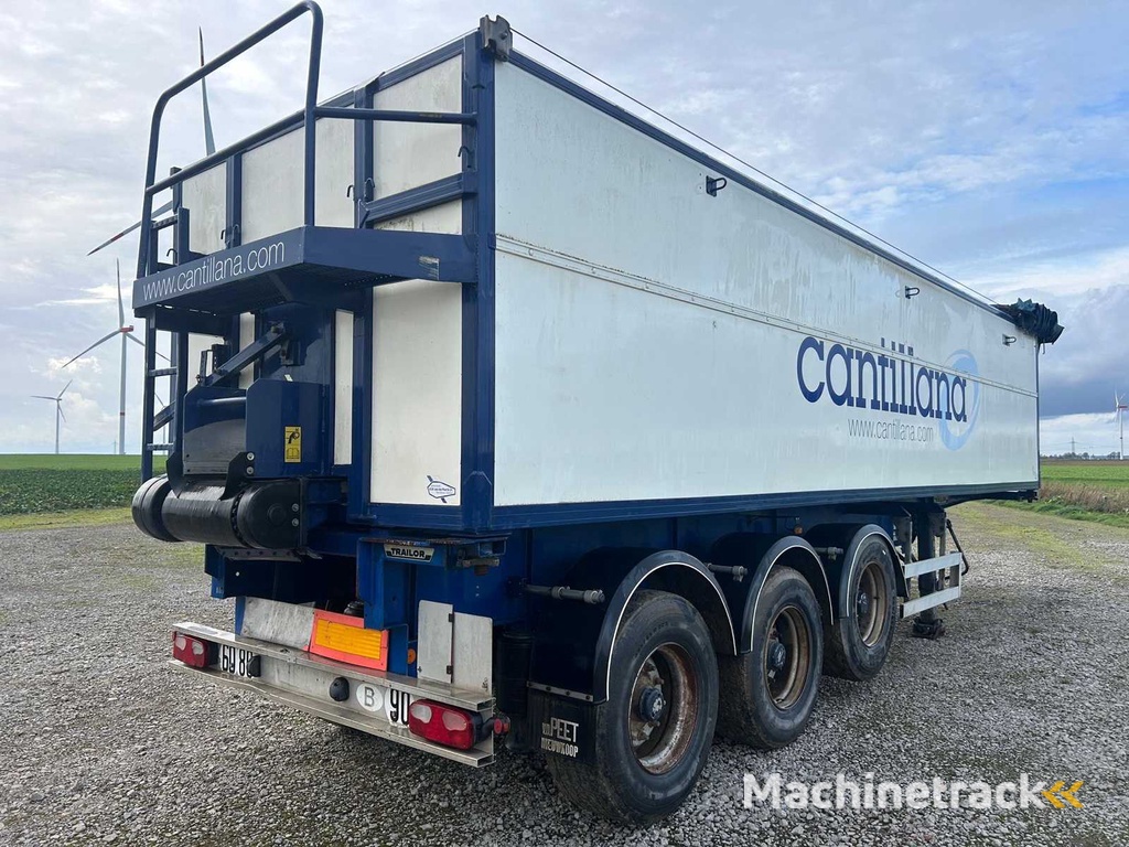 TRAILOR 13508 AL IS06 Schubboden-/Förderband-Auflieger