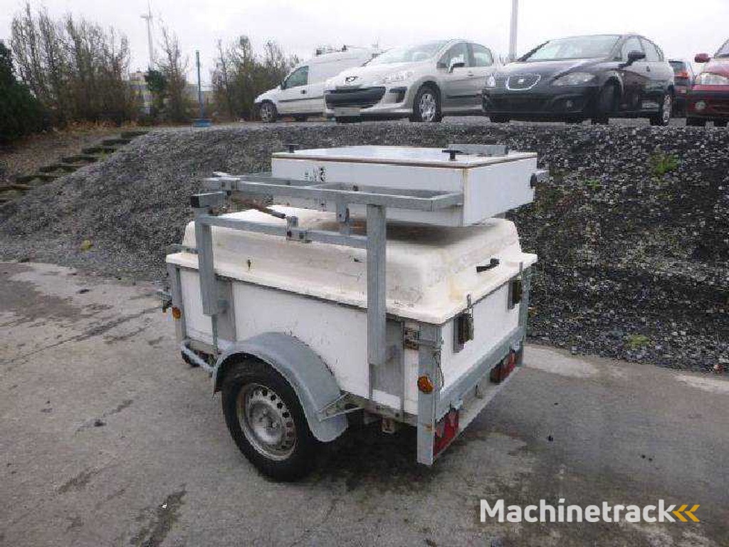 BW TRAILERS B.V.B.A. Mobiele Educatieve Radar Trailer Bewegwijzering