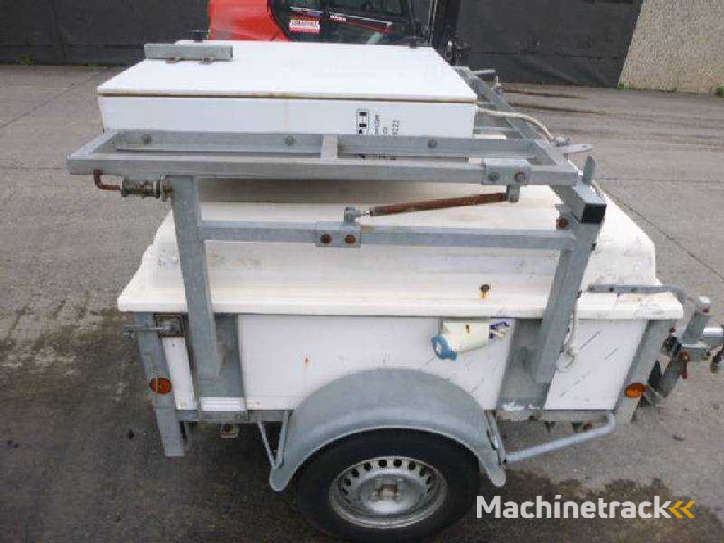 BW TRAILERS B.V.B.A. Mobiele Educatieve Radar Trailer Bewegwijzering