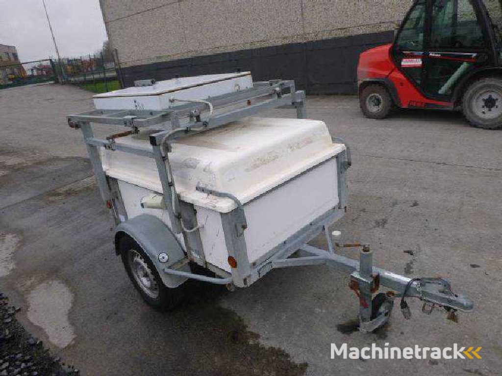BW TRAILERS B.V.B.A. Mobiele Educatieve Radar Trailer Bewegwijzering