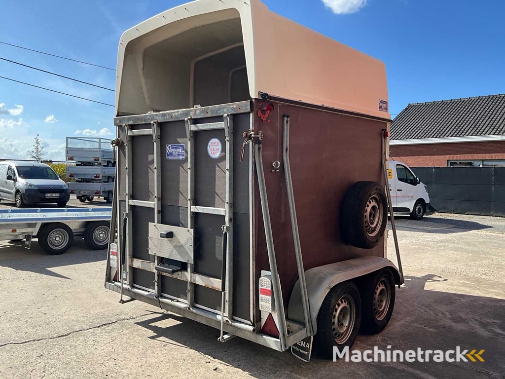 1996 Van Der Sluis VS2000PT Paarden aanhangwagen