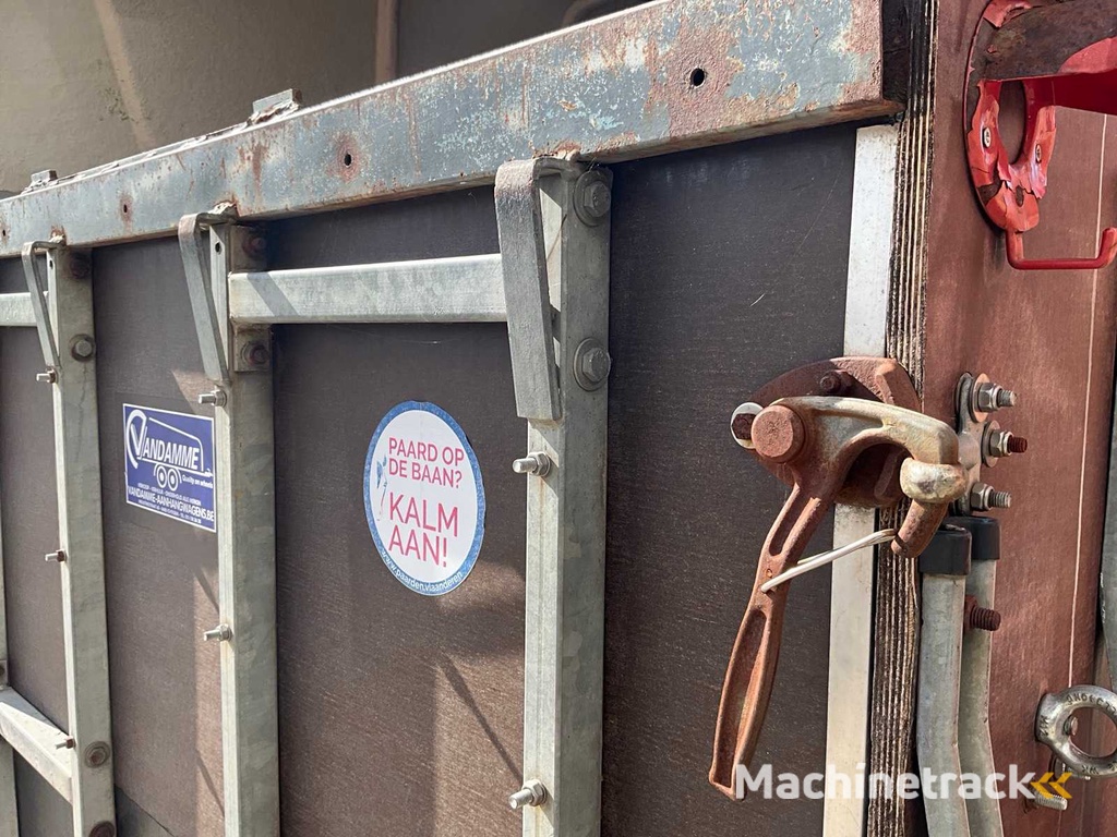 1996 Van Der Sluis VS2000PT Paarden aanhangwagen