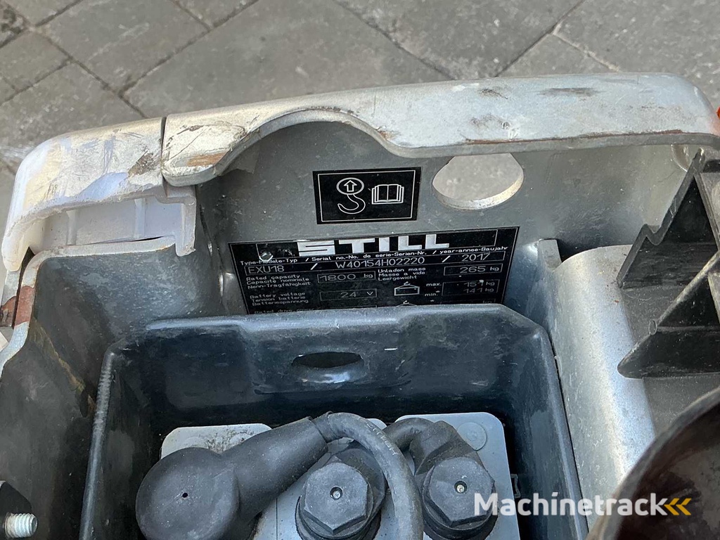 STILL - EXU18 - Elektrische pallettrucks - 2017