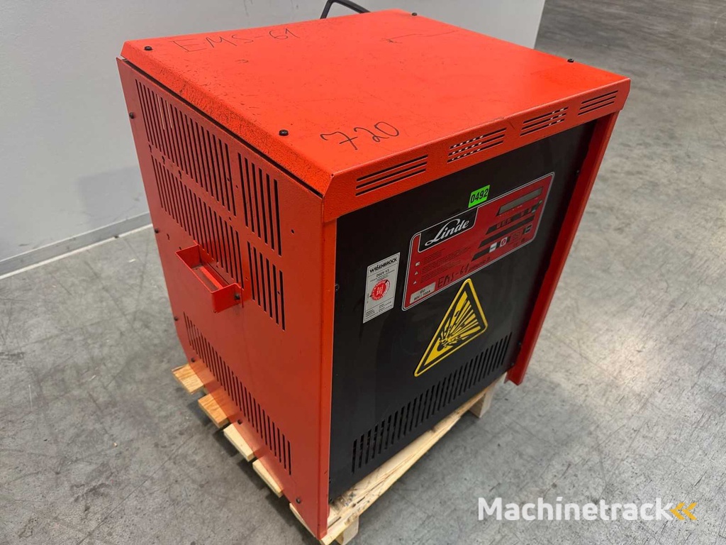 2018 Linde Intronic B pulse 80V 100A 590-950Ah heftruck oplader accu