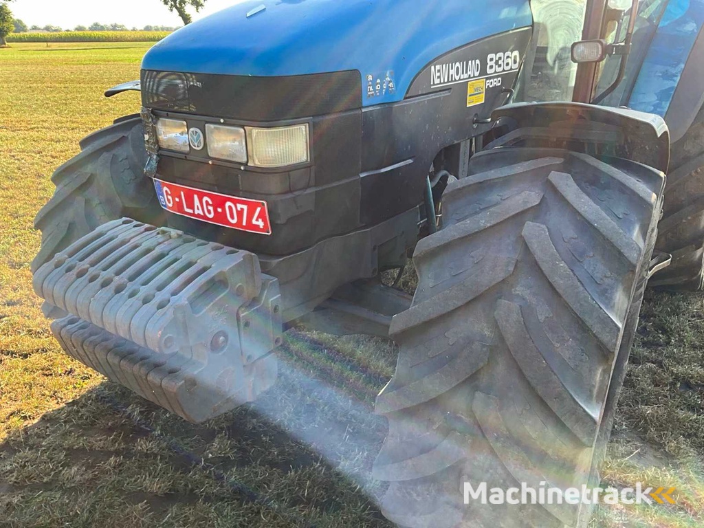 1998 New Holland 8360 DT Vierwielaangedreven landbouwtractor