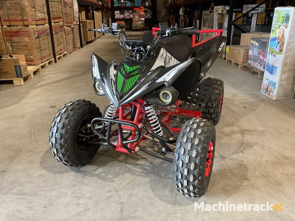 2025 Ultra Motocross Miniraptor125 ATX 125 Raptor BW Quad
