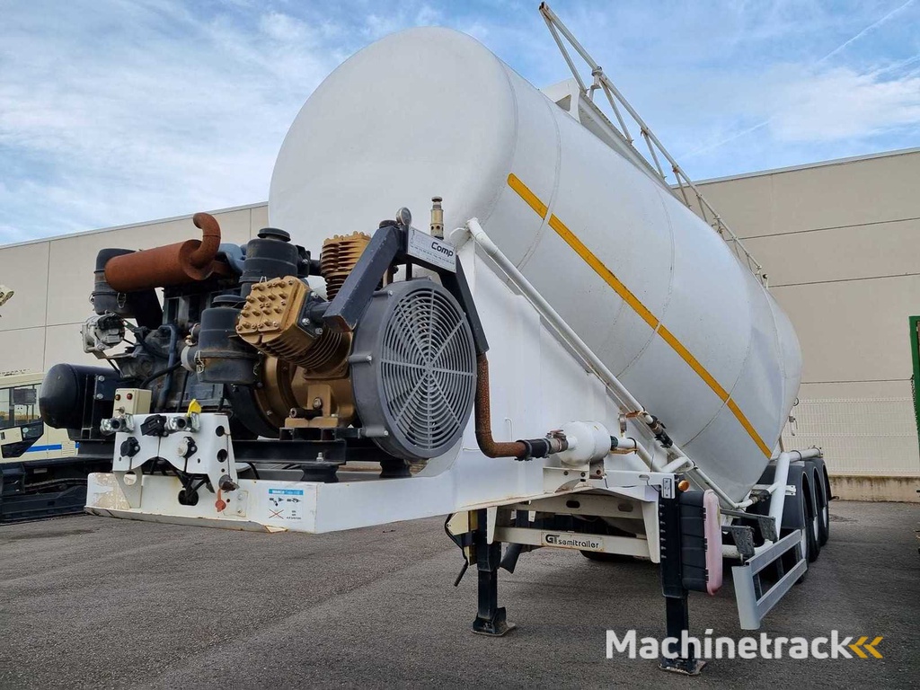 GÜRLESENYIL GLS 3 Zementsiloauflieger - 2017