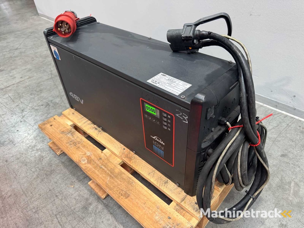 2020 Fronius Linde 48V 375A 20.340W Li-ION lithium vorkheftrucklader batterij