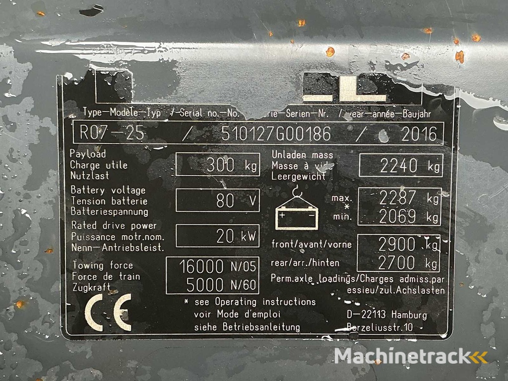 STILL - RO7-25 - Verschiedenes Interner Transport - 2016