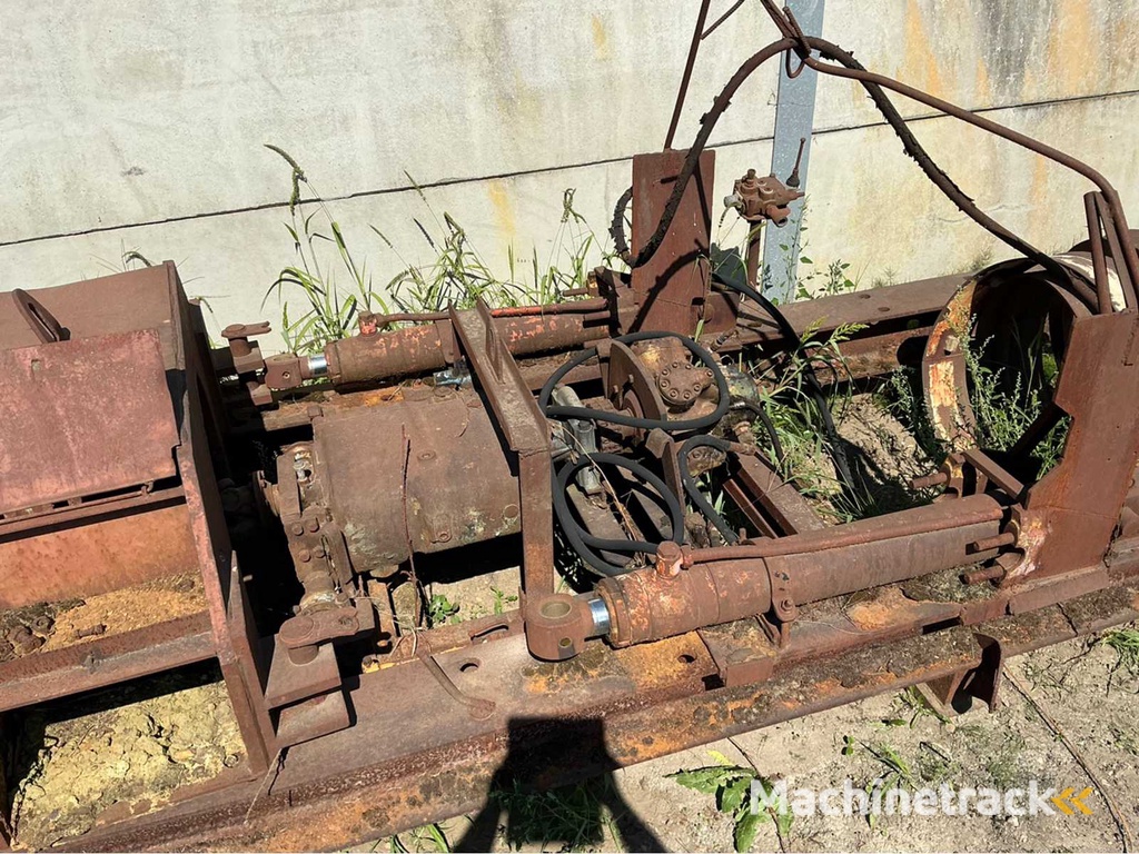 Boorinstallatie met spiralen en schot Horizontale boorinstallatie