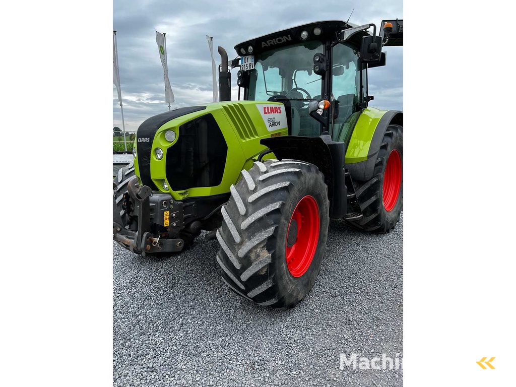 Claas - Arion 650 A36 - 4-Wheel Drive Tractor - 2015