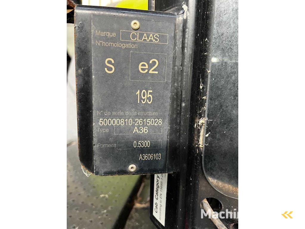 Claas - Arion 650 A36 - 4-Wheel Drive Tractor - 2015