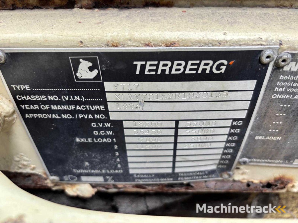 Terbeg - 1994 - YT17 - Industrial tractor