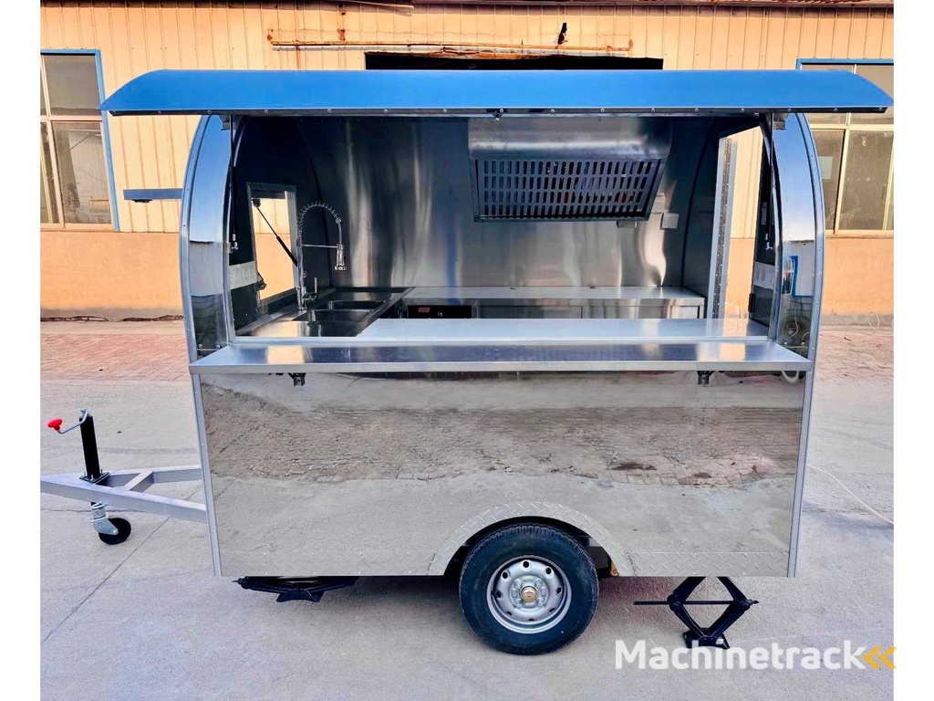 2025 Food trailer chrome 220cm - MTM 750kg